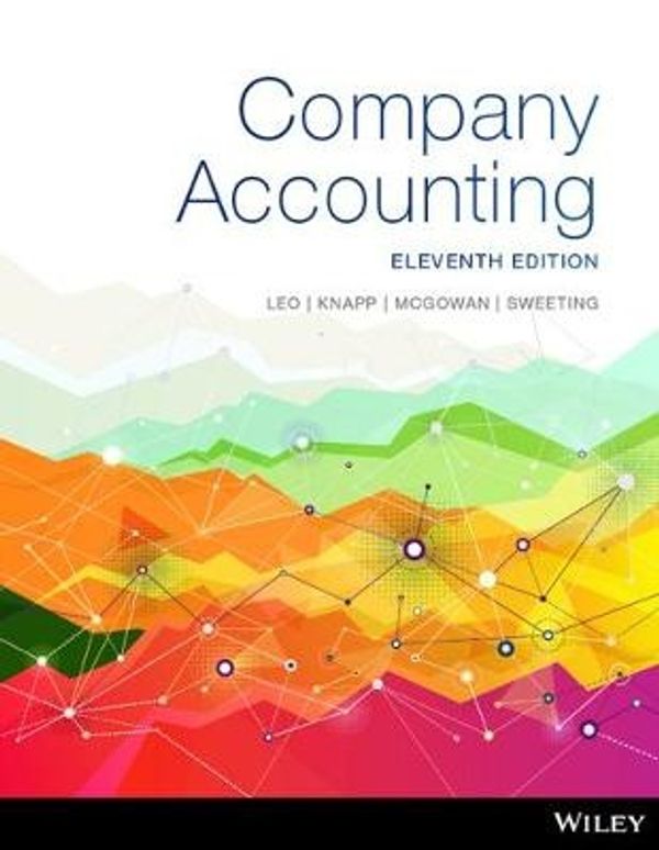 Cover Art for 9780730350613, Company Accounting 11E Print on Demand (Black & White) by Leo