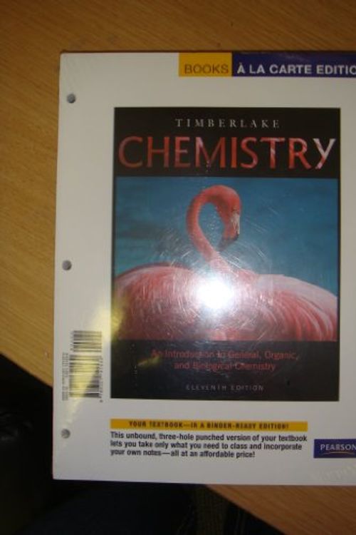 Cover Art for 9780321741530, Chemistry by Karen C Timberlake