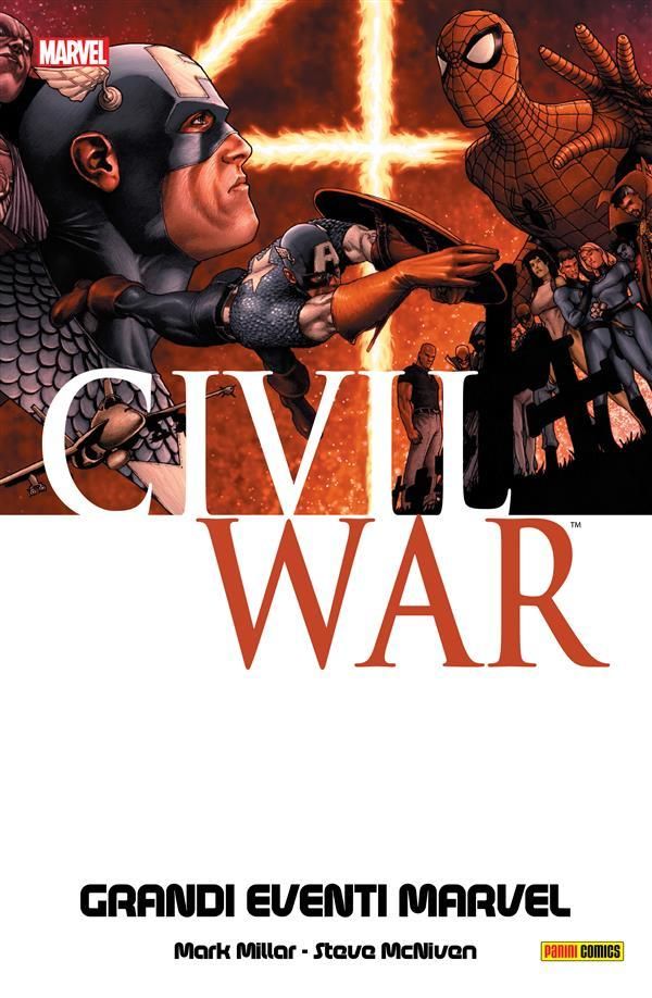 Cover Art for 9788891222572, Civil War (Grandi Eventi Marvel) by Mark Millar, Pier Paolo Ronchetti, Steve McNiven