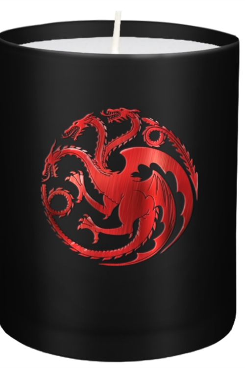 Cover Art for 9781682982822, Game of Thrones: House Targaryen Large Glass Candle by Insight Editions