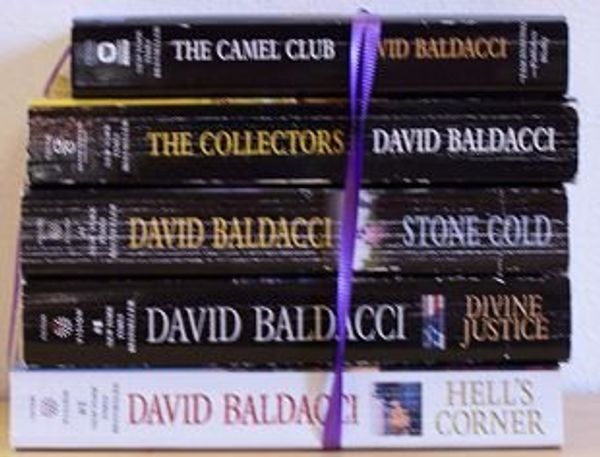 Cover Art for B006VJ73JK, The Camel Club, The Collectors, Stone Cold, Divine Justice, Hell's Corner (Camel Club complete series) by David Baldacci