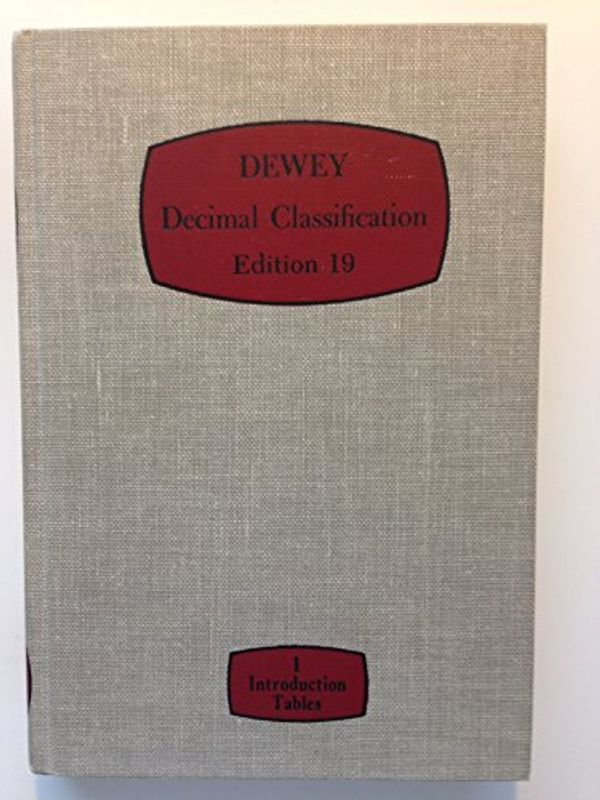 Cover Art for 9780910608190, Dewey Decimal Classification & Relative Index by Melvil Dewey