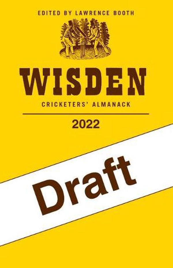 Cover Art for 9781472991102, Wisden Cricketers' Almanack 2022 by Dummy Author