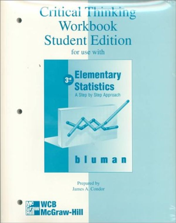 Cover Art for 9780075610519, Elementary Statistics: A Step by Step Approach by Allan G. Bluman