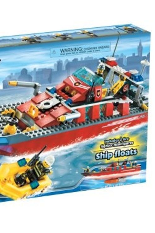 Cover Art for 0673419090889, Fireboat Set 7906 by Lego