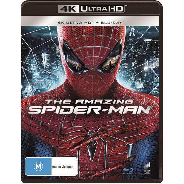 Cover Art for 9317731132797, The Amazing Spider-Man  (UHD/Blu-ray/UV) by Irrfan Khan,Emma Stone,Andrew Garfield,Rhys Ifans,Sally Field