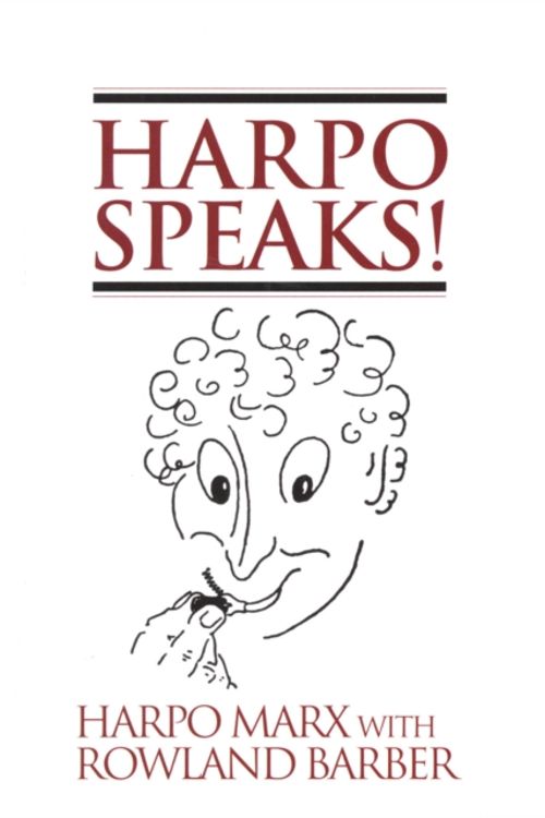 Cover Art for 9780879100360, Harpo Speaks! by Harpo Marx