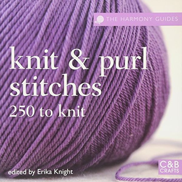 Cover Art for 9781843404033, Knit and Purl Stitches by Erika Knight