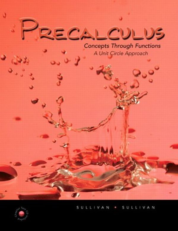 Cover Art for 9780131874756, Precalculus by Michael Sullivan