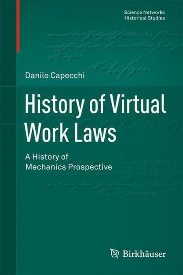 Cover Art for 9788847020559, History of Virtual Work Laws by Danilo Capecchi