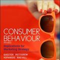 Cover Art for 9781760421199, Pack Consumer Behaviour by Quester Dr., Pascale, Pettigrew Senior Lecturer Dr, Simone, Rao Hill, Sally, Foula Kopanidis, Del I. Hawkins