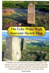 Cover Art for 9781903568583, The Lyke Wake Walk Souvenir Sketch Map by Brian Smailes