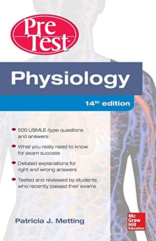 Cover Art for 9780071791427, Physiology PreTest Self-Assessment and Review by Patricia Metting