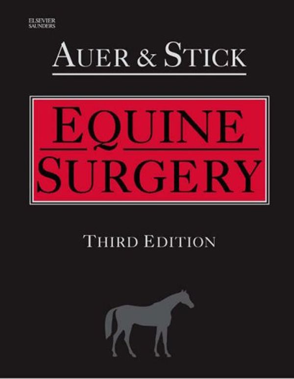 Cover Art for 9781416001232, Equine Surgery by Jorg A. Auer Dr Med Vet  MS