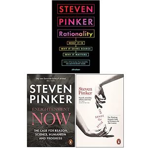 Cover Art for 9789124148515, Steven Pinker Collection 3 Books Set (Rationality [Hardcover], Enlightenment Now, The Sense of Style) by Steven Pinker