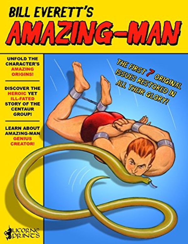 Cover Art for B01BMSSBU4, Bill Everett's Amazing-Man by Bill Everett, Allen L. Kirby