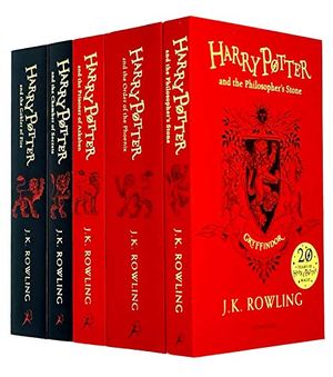 Cover Art for 9789124083830, Harry Potter House Gryffindor Edition Series 1-5 Books Collection Set By J.K. Rowling (Philosopher's Stone, Chamber of Secrets, Prisoner of Azkaban, Goblet of Fire, Order of the Phoenix) by J.k. Rowling