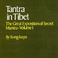 Cover Art for 9788120803763, Tantra in Tibet: The Great Exposition of Secret Mantra by Tsong-Ka-Pa