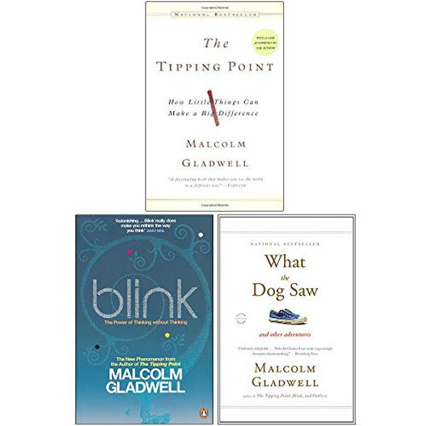 Cover Art for 9789123951529, Malcolm Gladwell Collection 3 Books Set (The Tipping Point, Blink, What the Dog Saw) by Malcolm Gladwell