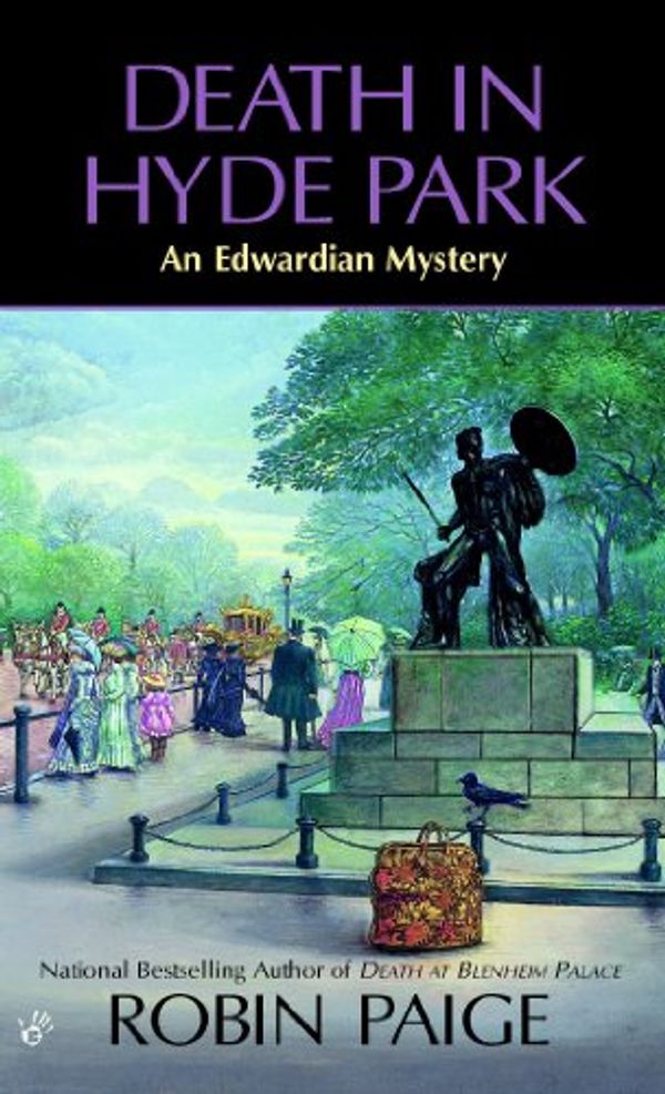 Cover Art for B001LQYT54, Death In Hyde Park (An Edwardian Mystery Book 10) by Robin Paige