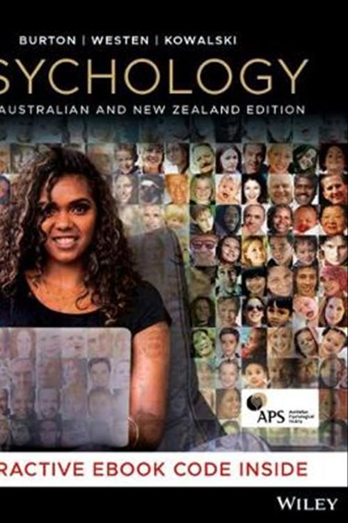 Cover Art for 9780730363262, Psychology (5th Australian and New Zealand Edition) by Lorelle J. Burton, Drew Westen, Robin M. Kowalski