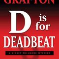 Cover Art for 9781410406842, D Is for Deadbeat by Sue Grafton