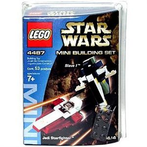 Cover Art for 0673419017343, Jedi Starfighter & Slave I Set 4487 by LEGO