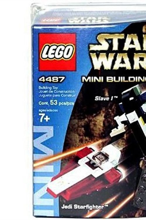 Cover Art for 0673419017343, Jedi Starfighter & Slave I Set 4487 by LEGO