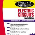 Cover Art for 0639785337119, Schaum's Outline of Electric Circuits by Joseph Edminister