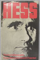 Cover Art for 9780877494287, Hess : a biography by Roger Manvell
