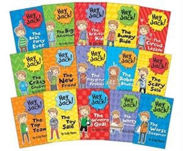 Cover Art for B01F18GY7S, Hey Jack! Collection (set of 15 books) by SAlly Rippin
